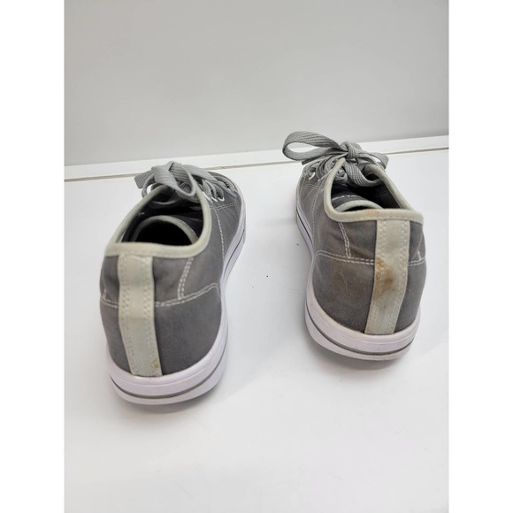 Heelys Grey and White Canvas top shoes size 6 - Picture 4 of 7